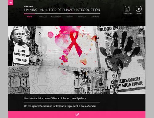 FFAR 291/INTE 398 – HIV/AIDS: An Interdisciplinary Introduction